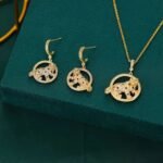 Ensemble Cartier Panthère – Collier et Boucles d’Oreilles de Luxe Femme