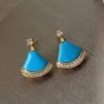 Boucles d'oreilles BVLGARI Divas Dream Bleu Ciel