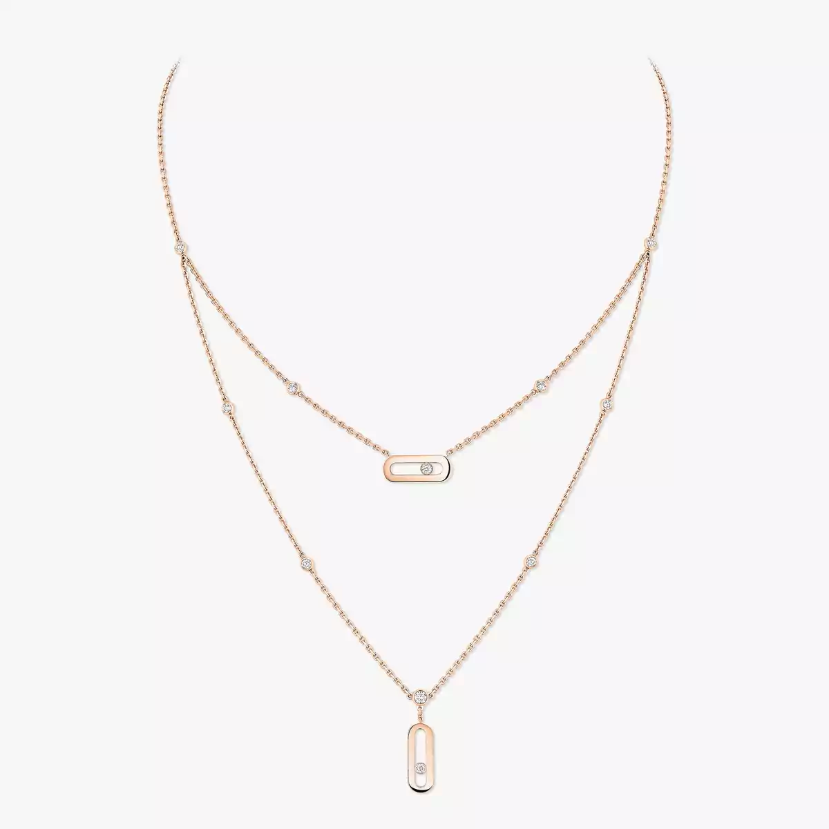 Collier 2 rangs Move Uno