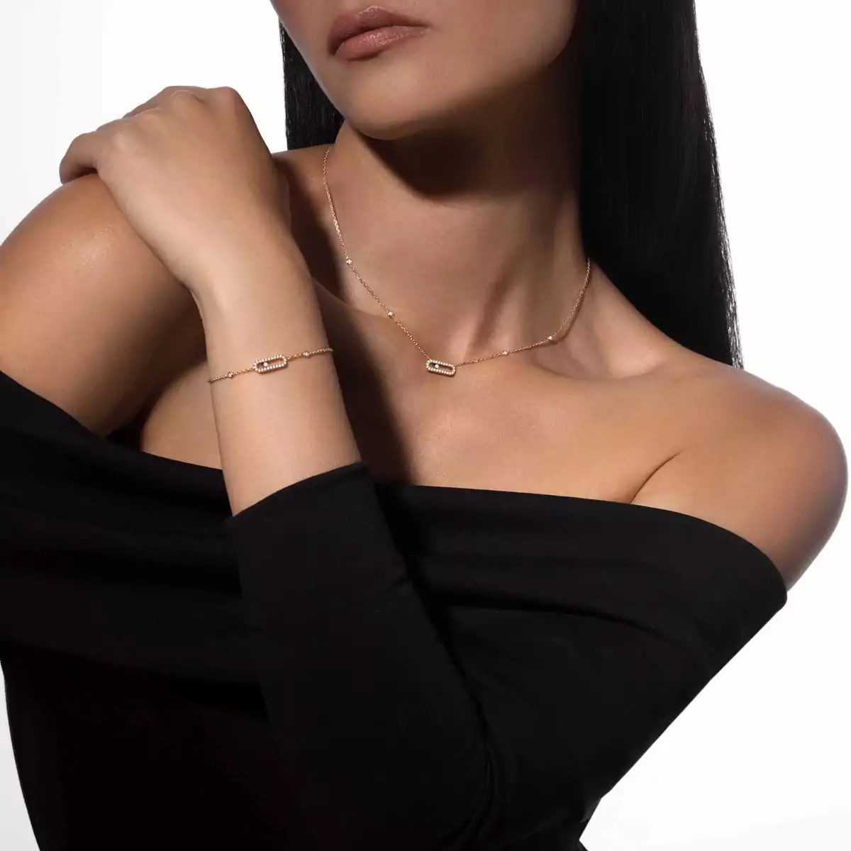 Collier pavé Move Uno