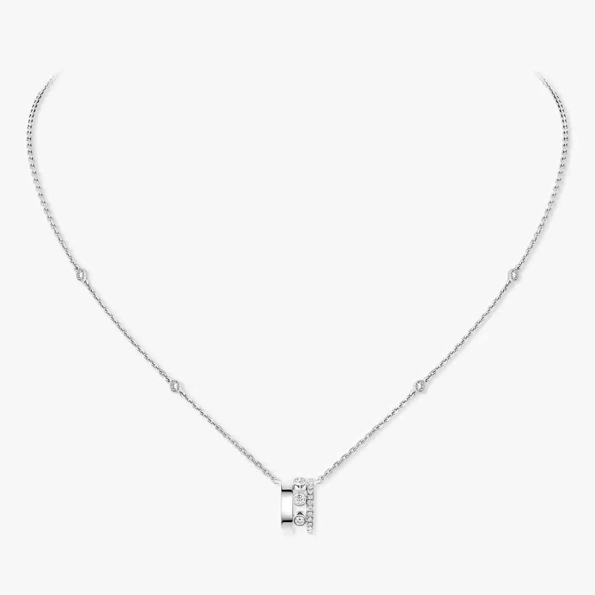 Collier pendentif sur chaîne Move Romane