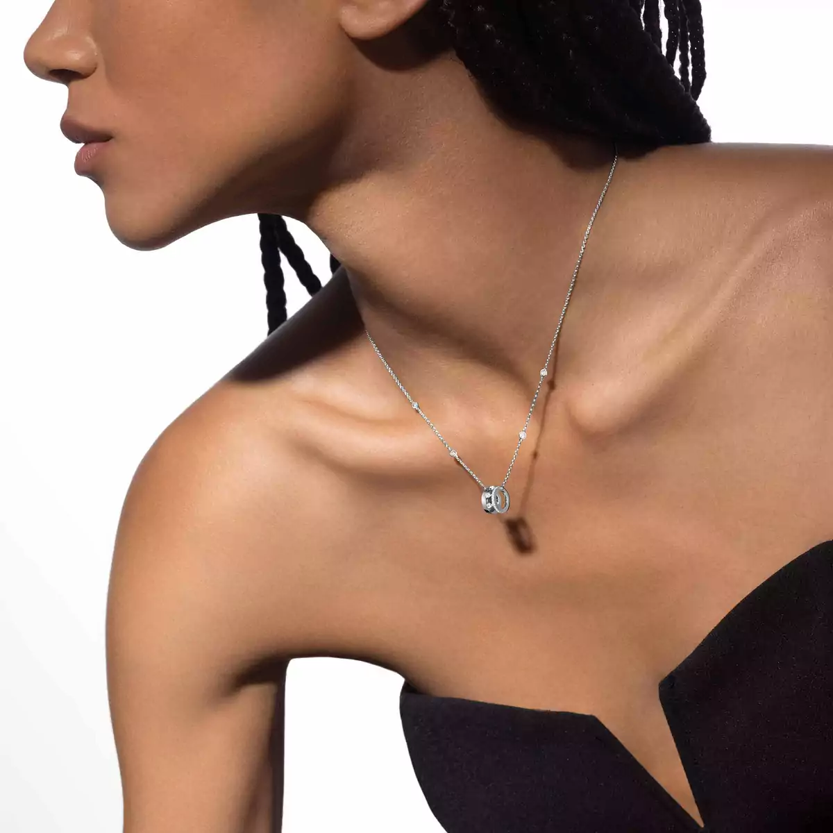 Collier pendentif sur chaîne Move Romane