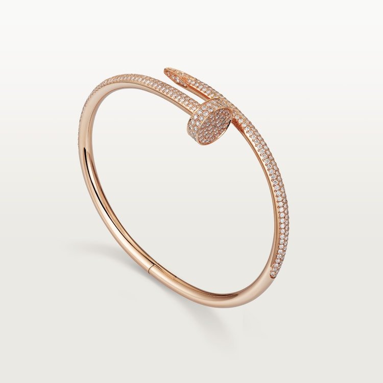 Juste un Clou bracelet, classic model, diamonds