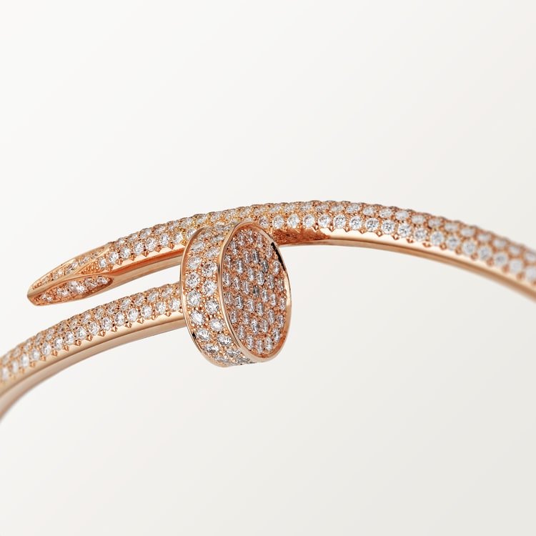 Juste un Clou bracelet, classic model, diamonds