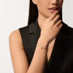 Juste un Clou bracelet, small model, diamonds