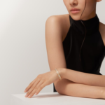 #LOVE# bracelet, classic model, paved, 10 diamonds