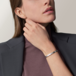 #LOVE# bracelet, medium model, 4 diamonds