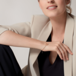 #LOVE# bracelet, on chain, 2 diamonds