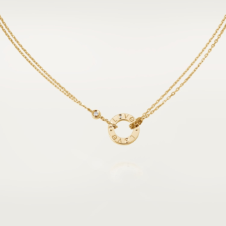 #LOVE# pendant, 2 diamonds