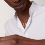 #LOVE# pendant, 3 diamonds