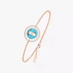 Lucky Move turquoise bracelet small