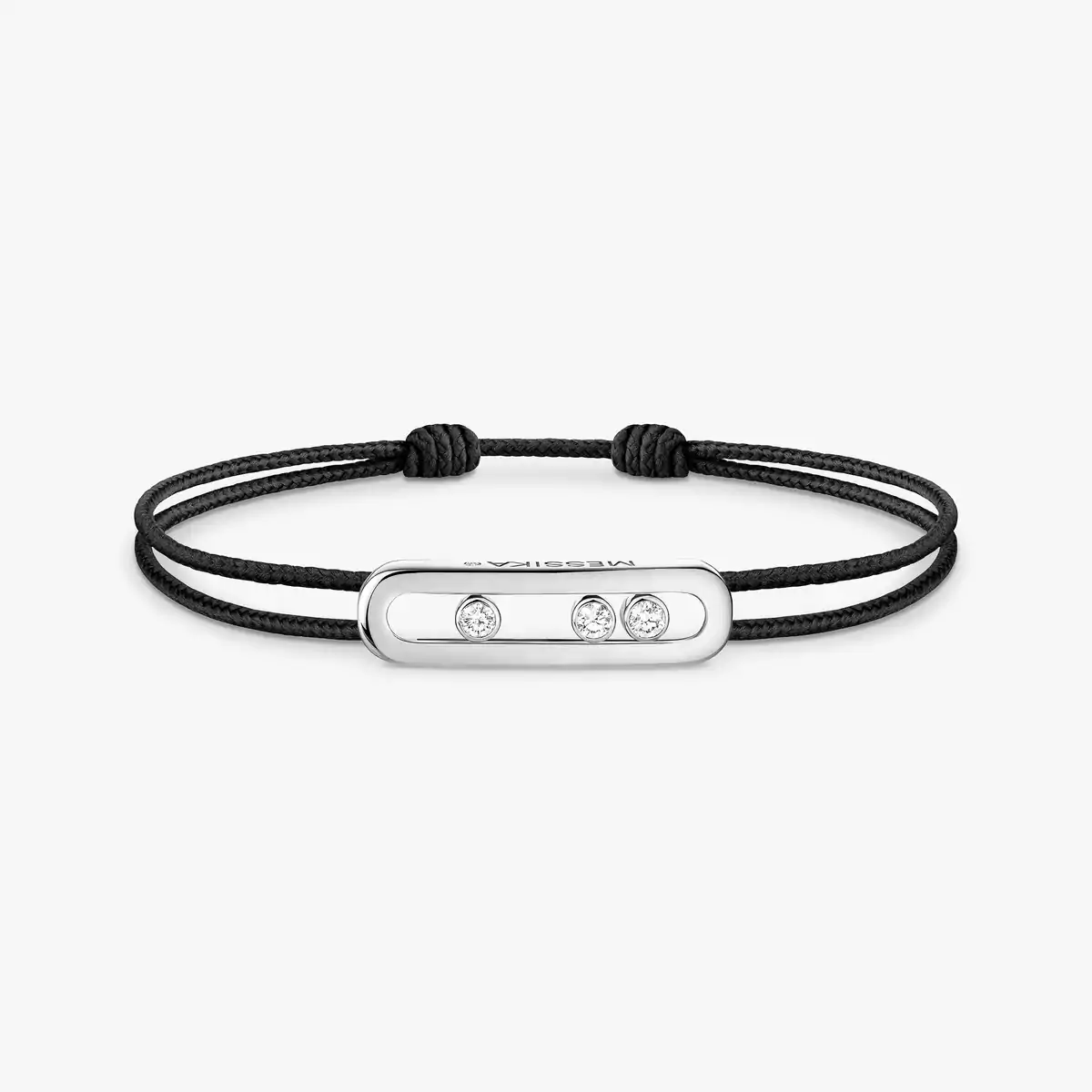 Messika Care(s) black cord bracelet Messika Care(s) black cord bracelet