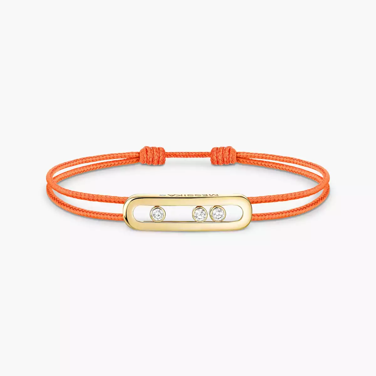 Messika Care(s) orange cord bracelet Messika Care(s) orange cord bracelet