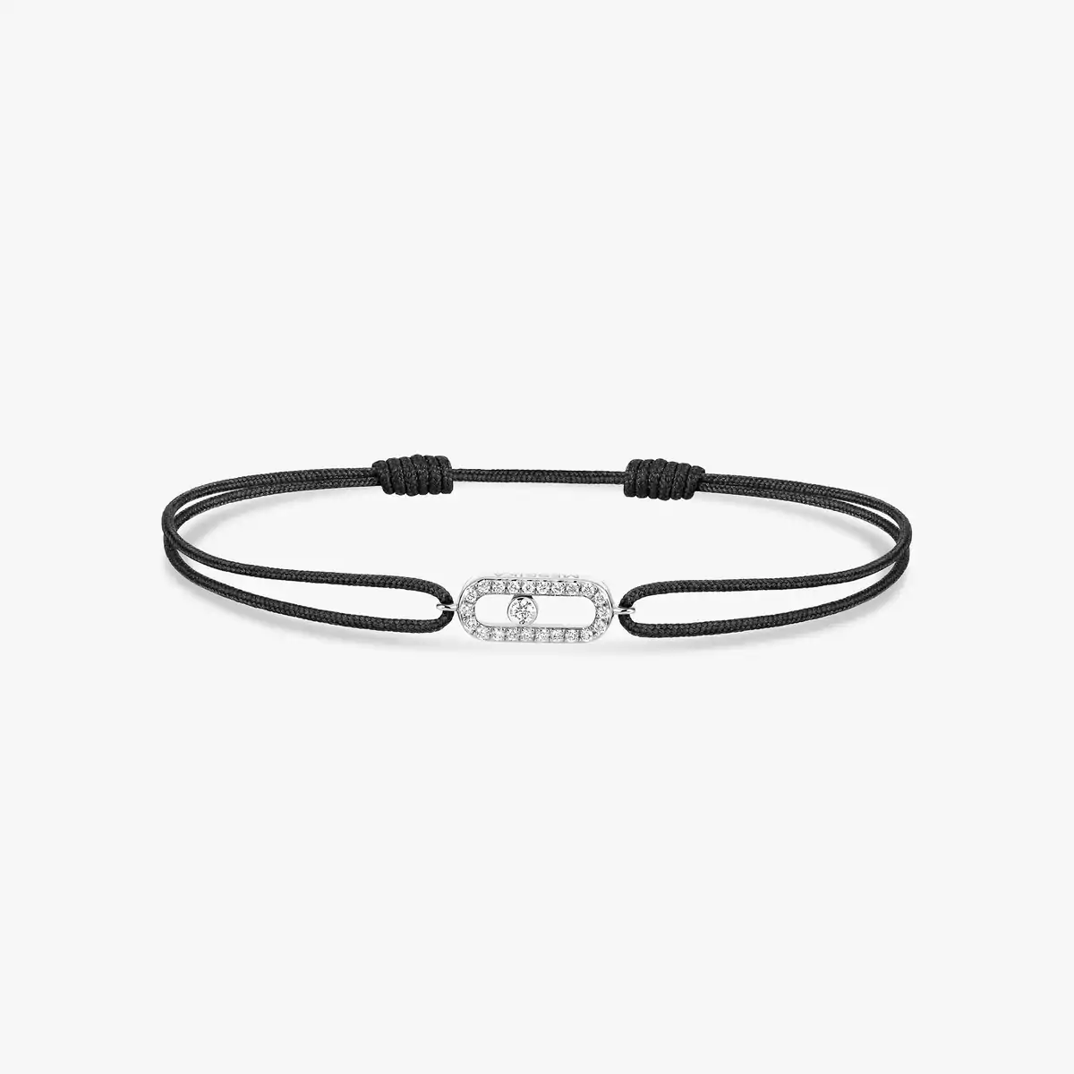 Move Uno black cord bracelet Move Uno black cord bracelet
