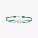Move Uno green cord bracelet