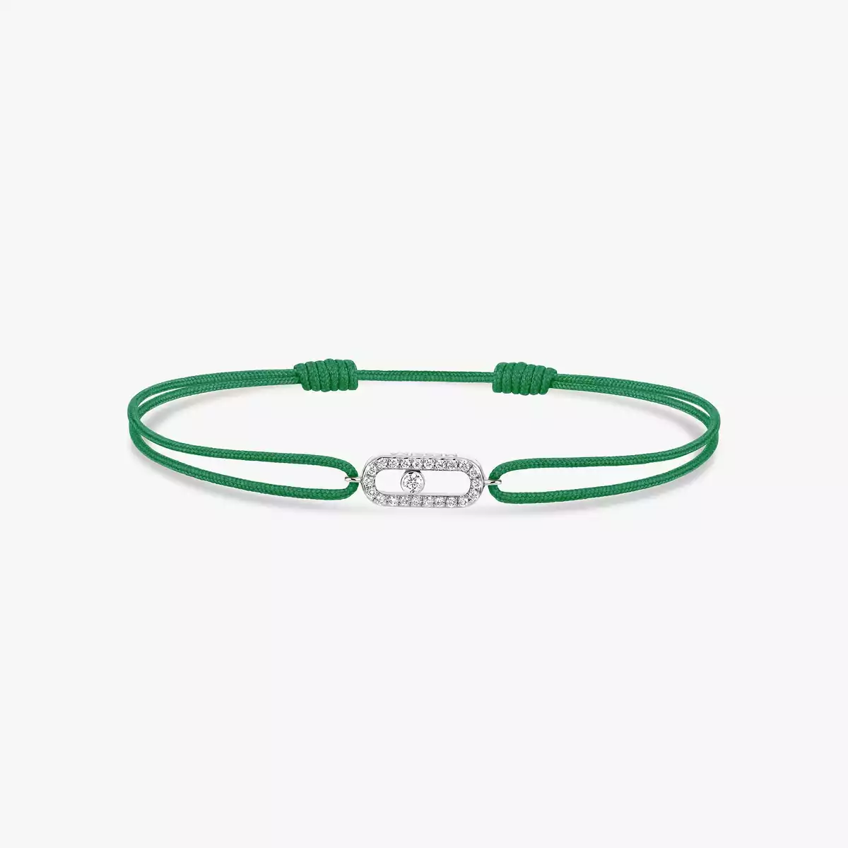 Move Uno green cord bracelet Move Uno green cord bracelet