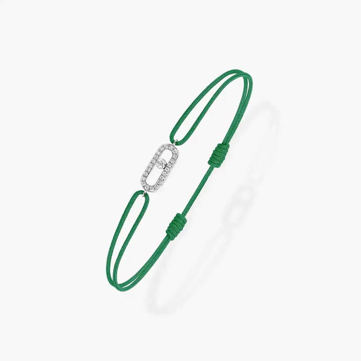 Move Uno green cord bracelet Move Uno green cord bracelet