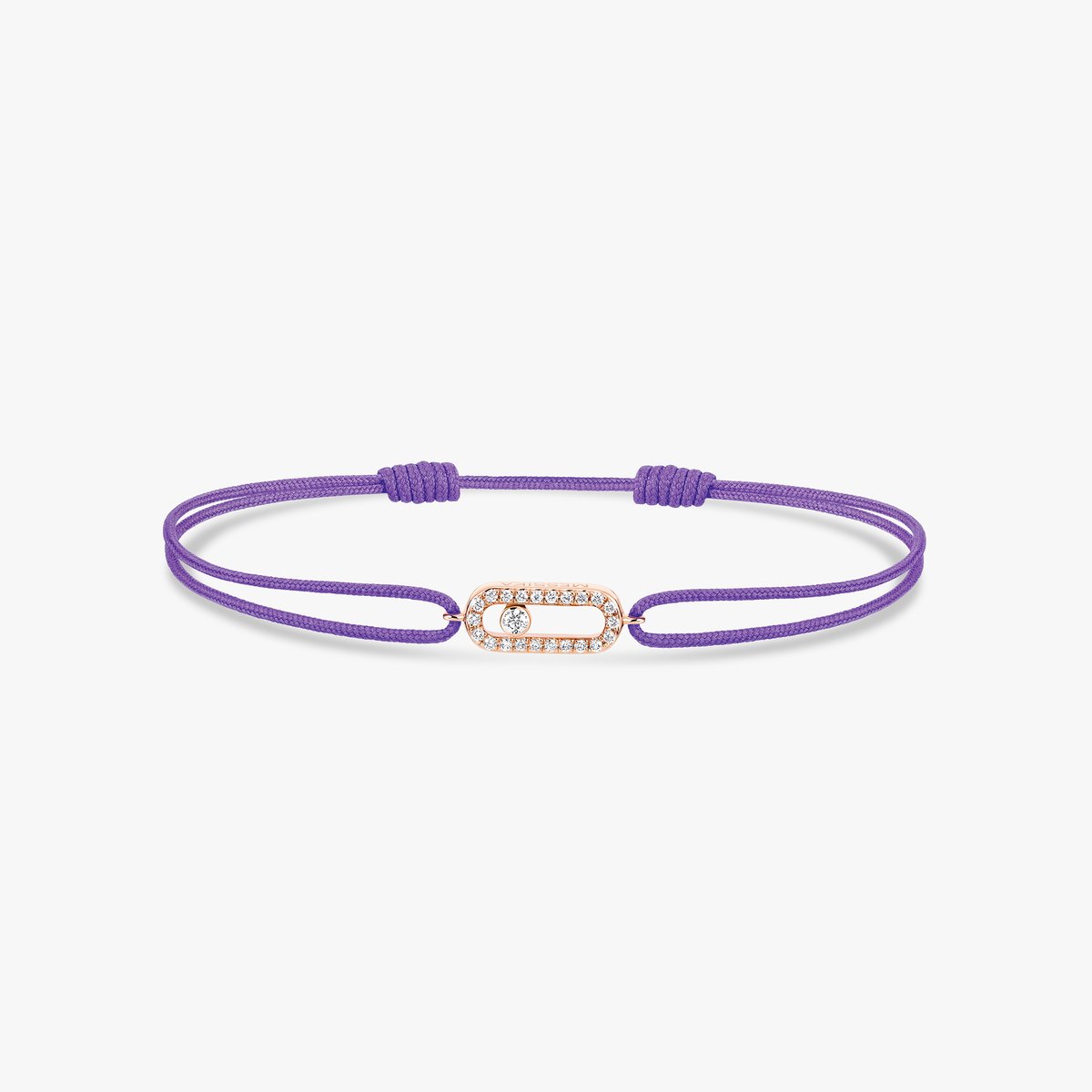 Move Uno purple cord bracelet Move Uno purple cord bracelet