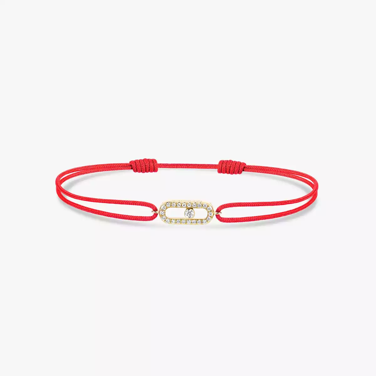 Move Uno red cord bracelet Move Uno red cord bracelet