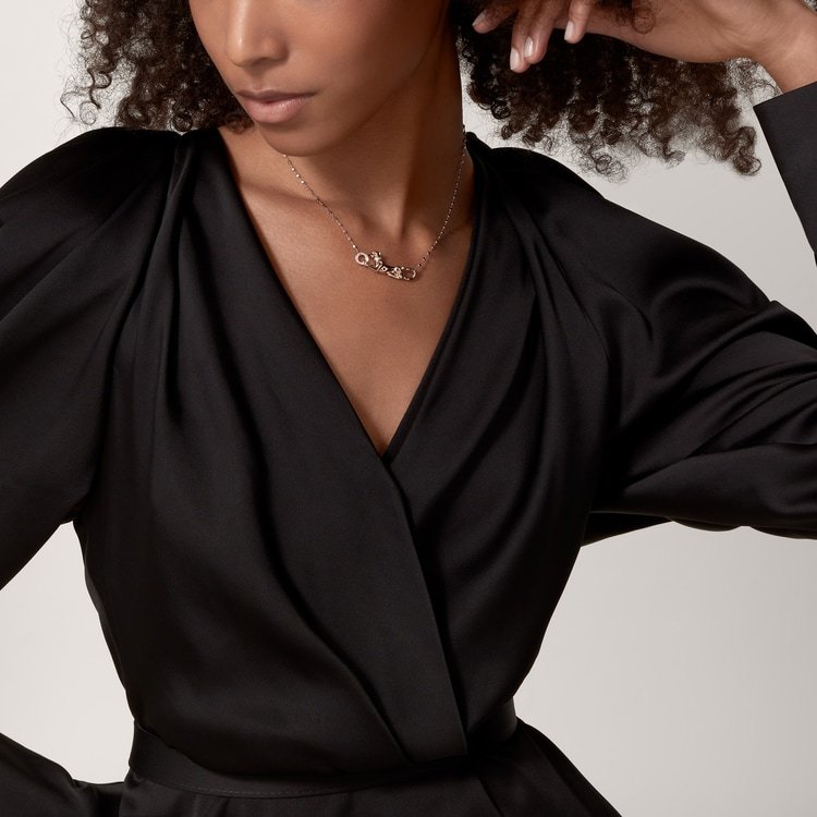 Panthère de Cartier pendant, diamonds Panthère de Cartier pendant, diamonds