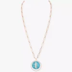 Sautoir turquoise Lucky Move GM