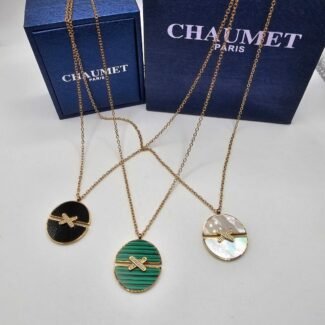 CHAUMET JEUX DE LIENS BIG PENDANT LONG NECKLACE