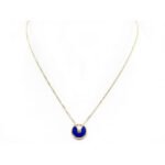 [Amore Jewelry]AMULETTE ROSE GOLD AGATE NECKLACE