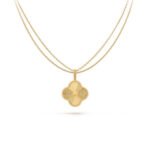 [Amore Jewelry]CLOVER 25MM PEDANT NECKLACE GOLD