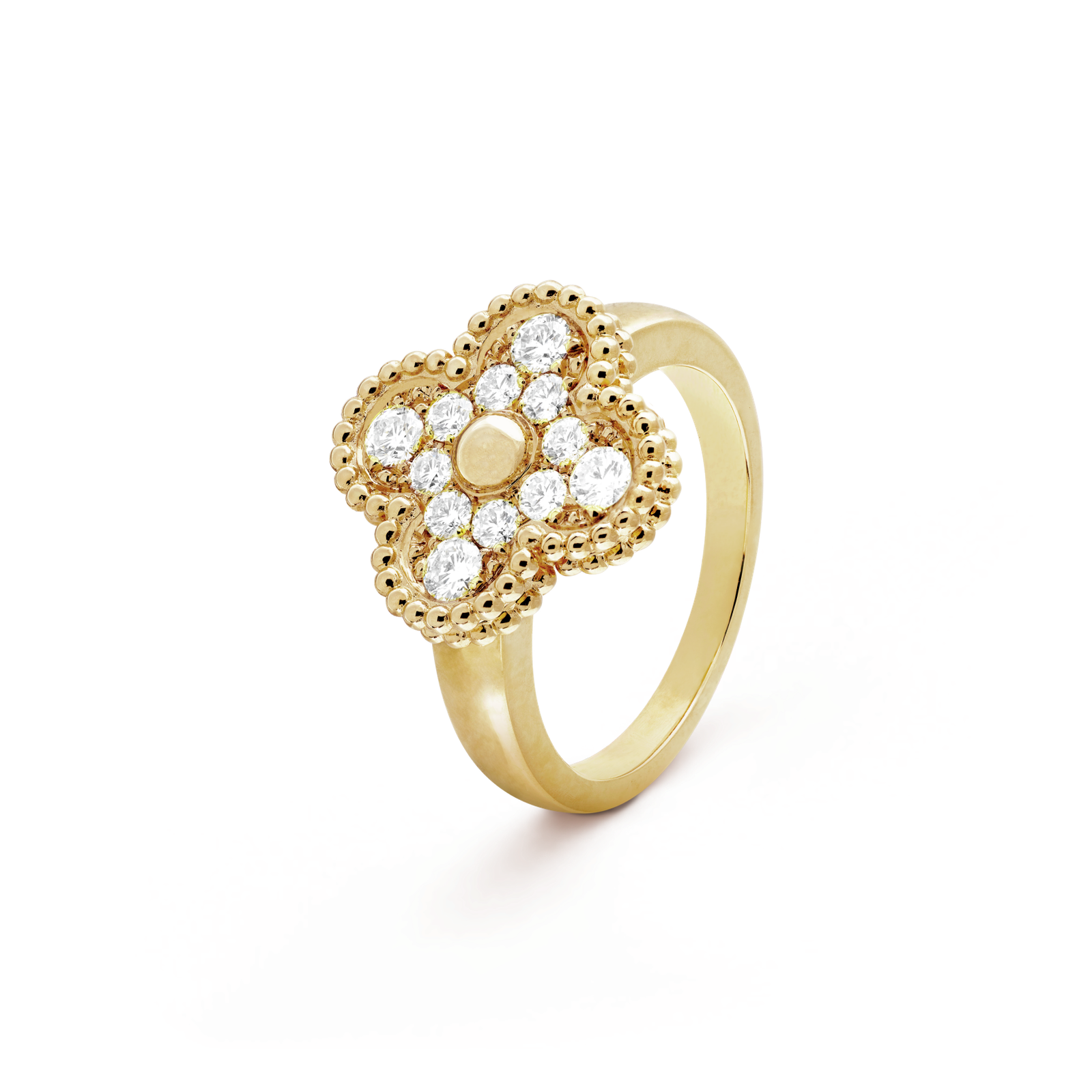[Amore Jewelry]CLOVER DIAMOND RING