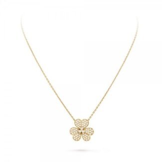 [Amore Jewelry]FLOWER DIAMOND NECKLACE