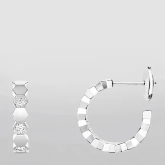 [Amore Jewelry]Hollow Design Four-Leaf Clover Flower Shape Ring