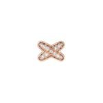 [Amore Jewelry]JEUX DE PINK GOLD DIAMOND EARRINGS
