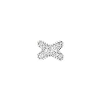 [Amore Jewelry]JEUX DE SILVER DIAMOND EARRINGS