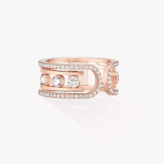 [Amore Jewelry]Move 10th Diamond Ring in Gold