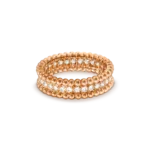 [Amore Jewelry]PERLEE DIAMOND ROSE GOLD RING