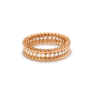[Amore Jewelry]PERLEE DIAMOND ROSE GOLD RING