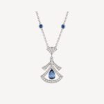 [Lumi Jewels]DREAM NECKLACE AGATE DIAMOND SILVER