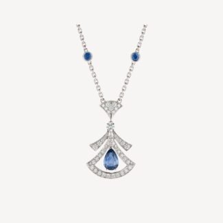 [Lumi Jewels]DREAM NECKLACE AGATE DIAMOND SILVER
