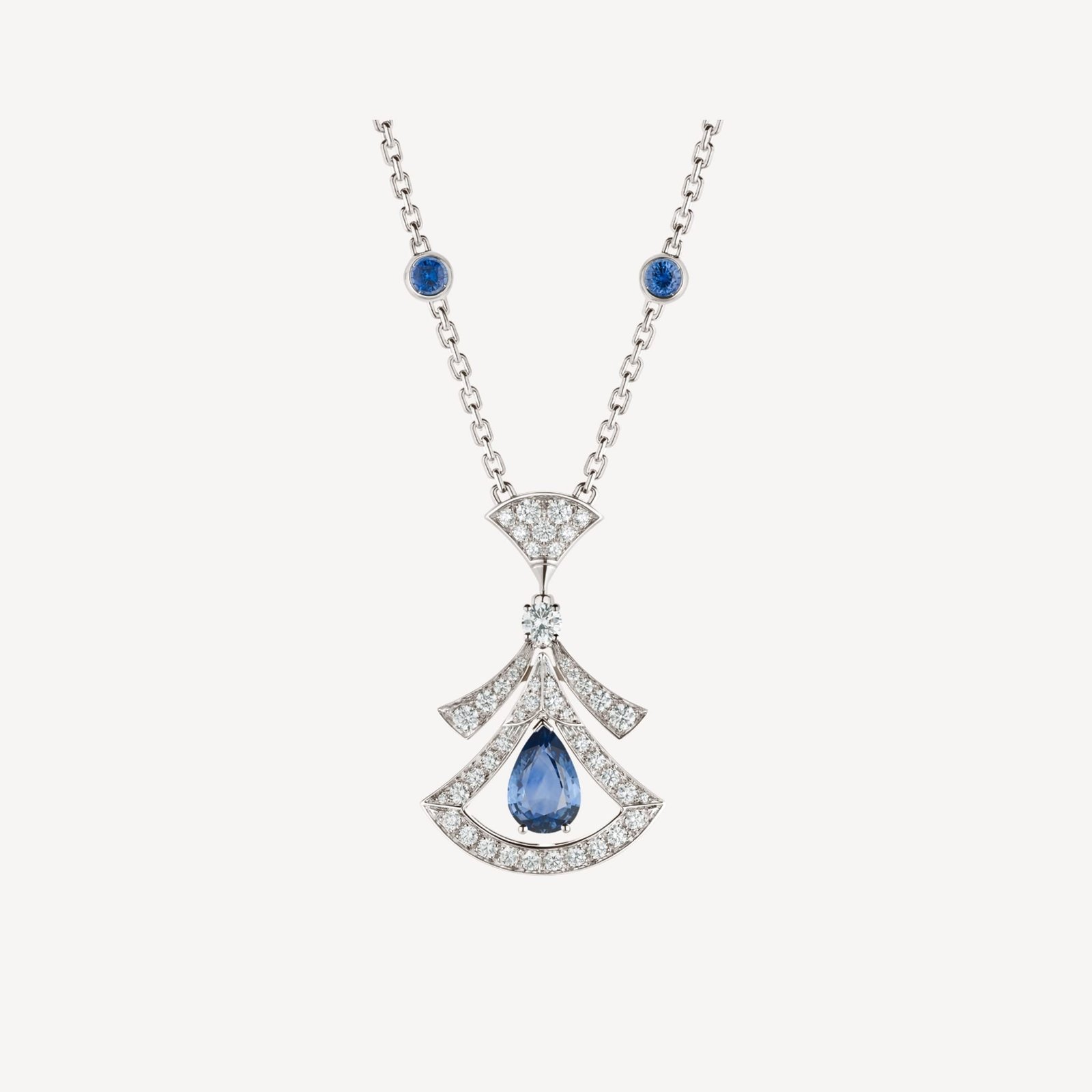 [Lumi Jewels]DREAM NECKLACE AGATE DIAMOND SILVER