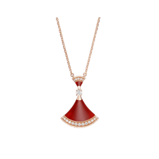 [Lumi Jewels]DREAM NECKLACE CARNELIAN DIAMOND