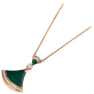[Lumi Jewels]DREAM NECKLACE MALACHITE DIAMOND