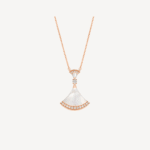 [Lumi Jewels]DREAM NECKLACE MOP PINK GOLD DIAMOND