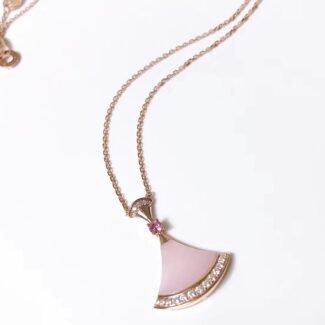 [Lumi Jewels]DREAM NECKLACE PINK MOP DIAMOND