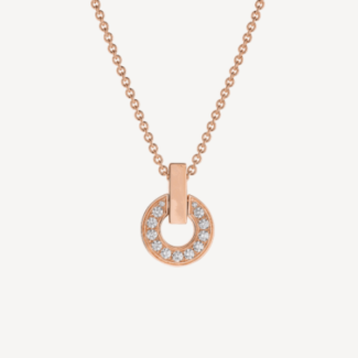 [Lumi Jewels]GARI NECKLACE PINK GOLD DIAMOND