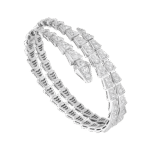 [Lumi Jewels]SERPENTI BRACELET SILVER DIAMOND DOUBLE ROW