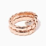 [Lumi Jewels]SERPENTS DOUBLE ROW DIAMOND RING