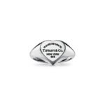 Return to Tiffany® Heart Signet Ring in Silver, Small