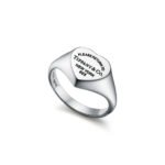 Return to Tiffany® Heart Signet Ring in Silver, Small