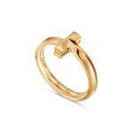 Tiffany T T1 Ring in Yellow Gold