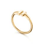 Tiffany T Wire Ring in Yellow Gold